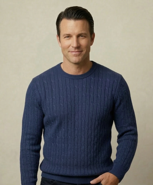 James | Cotton Knit Sweater For Men