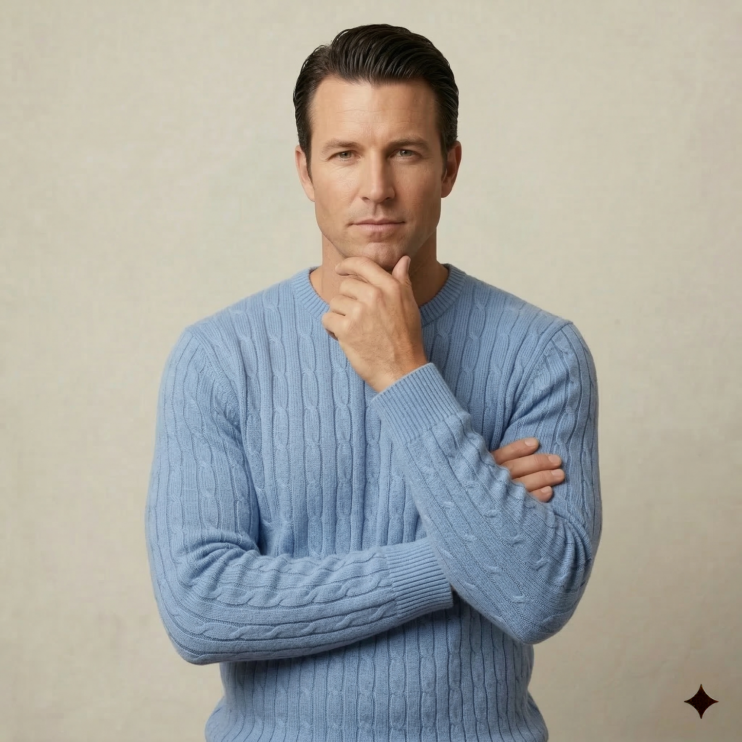 James | Cotton Knit Sweater For Men
