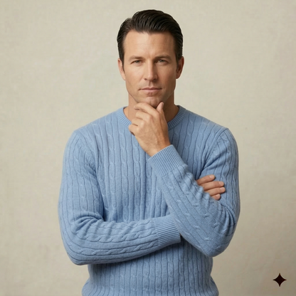 James | Cotton Knit Sweater For Men