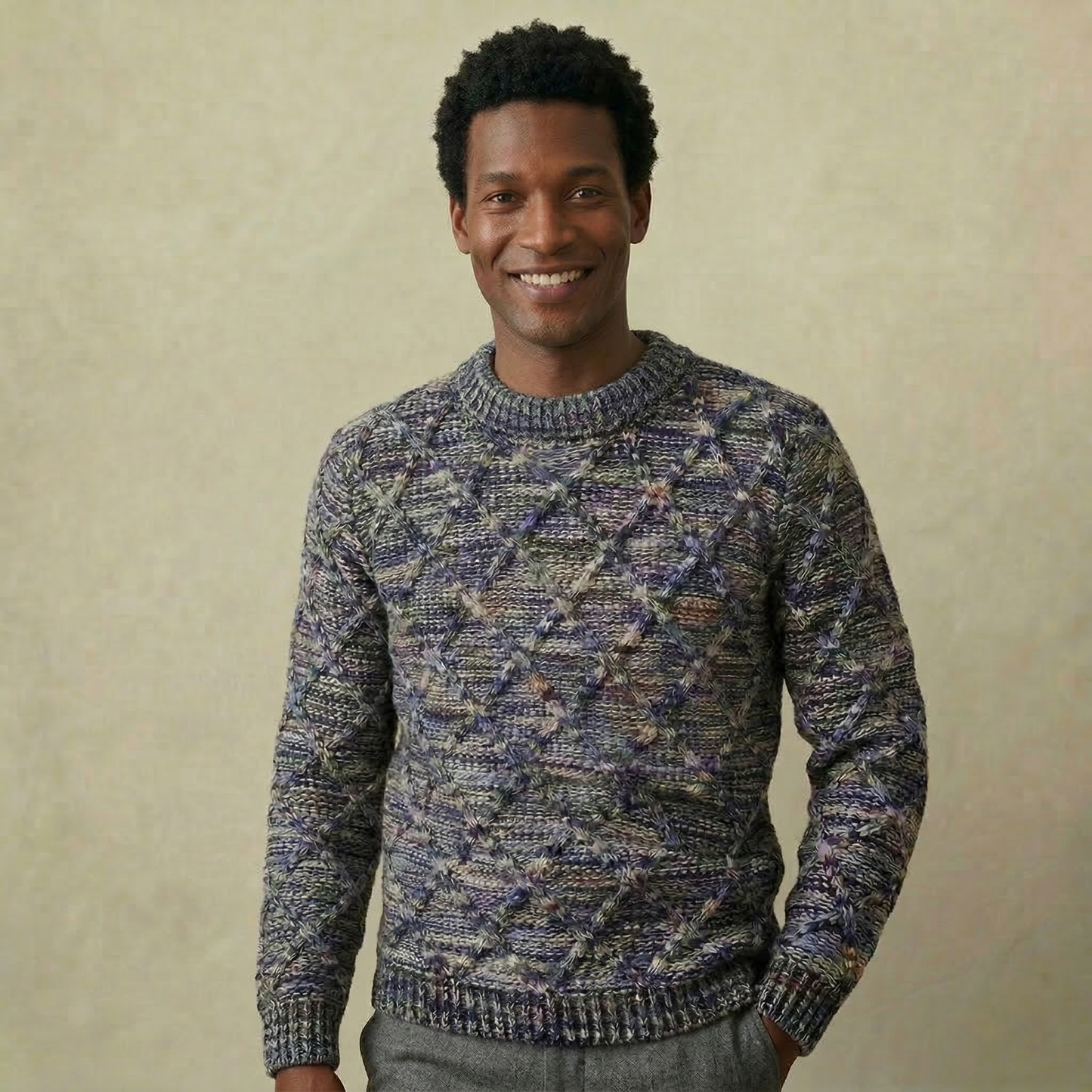 Marlon | Casual Colorful Cotton Sweater For Men