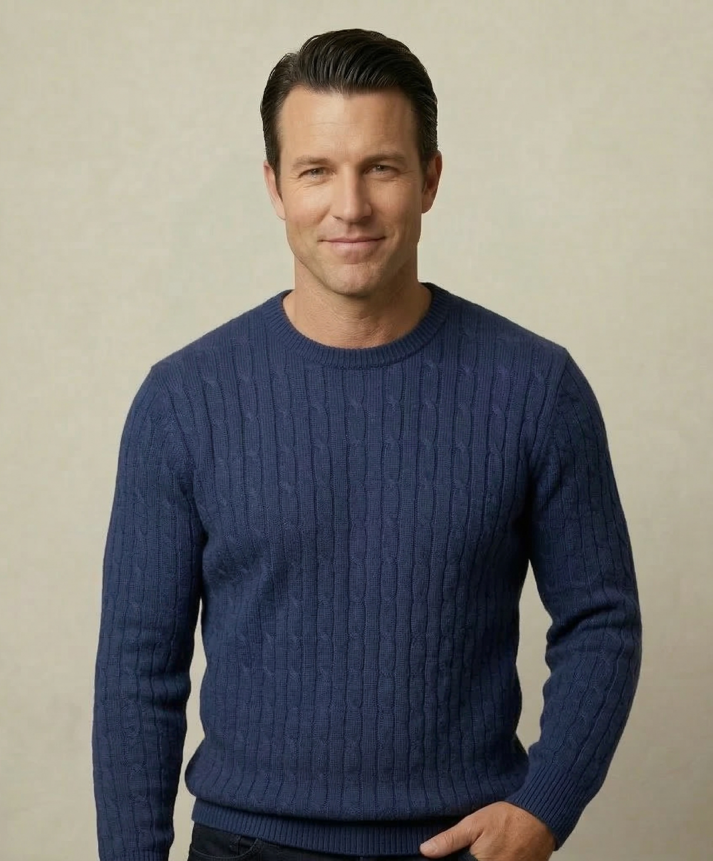 James | Cotton Knit Sweater For Men