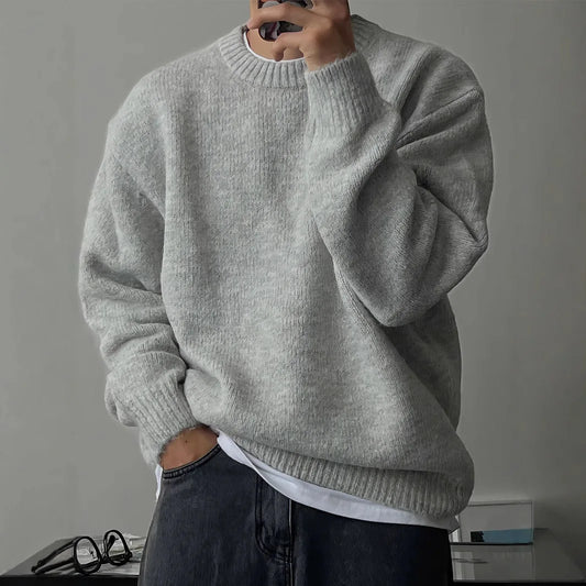 Nova | Oversized Cotton Sweater For Men